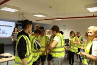 Zdjęcie: V wizyta I klasy TOR w firmie Werner Kenkel sp. z o.o.