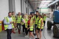 Zdjęcie: V wizyta I klasy TOR w firmie Werner Kenkel sp. z o.o.