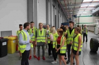 Zdjęcie: V wizyta I klasy TOR w firmie Werner Kenkel sp. z o.o.