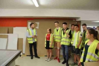 Zdjęcie: V wizyta I klasy TOR w firmie Werner Kenkel sp. z o.o.