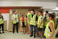 Zdjęcie: V wizyta I klasy TOR w firmie Werner Kenkel sp. z o.o.