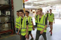 Zdjęcie: V wizyta I klasy TOR w firmie Werner Kenkel sp. z o.o.