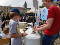 Zdjęcie: Piknik organizacji pozarządowych na leszczyńskim rynku