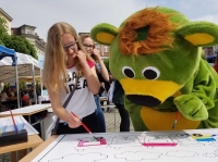 Zdjęcie: Piknik organizacji pozarządowych na leszczyńskim rynku
