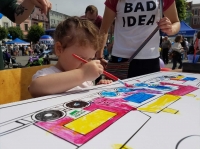 Zdjęcie: Piknik organizacji pozarządowych na leszczyńskim rynku