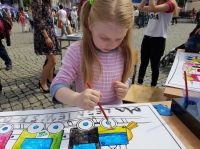 Zdjęcie: Piknik organizacji pozarządowych na leszczyńskim rynku