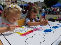 Zdjęcie: Piknik organizacji pozarządowych na leszczyńskim rynku