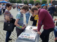 Zdjęcie: Piknik organizacji pozarządowych na leszczyńskim rynku