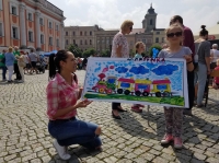 Zdjęcie: Piknik organizacji pozarządowych na leszczyńskim rynku