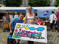 Zdjęcie: Piknik organizacji pozarządowych na leszczyńskim rynku
