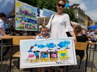 Zdjęcie: Piknik organizacji pozarządowych na leszczyńskim rynku